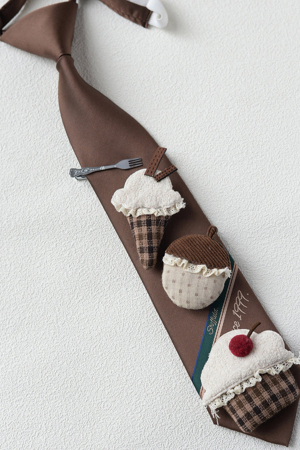 Vintage Fabric Dessert Tie