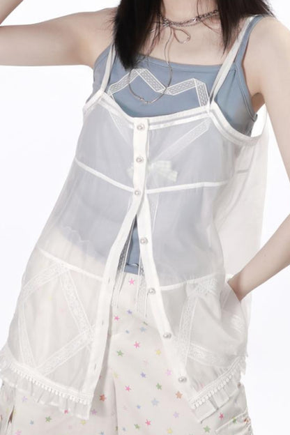 Sternbonbon-Sommer-Trägertop + Hose