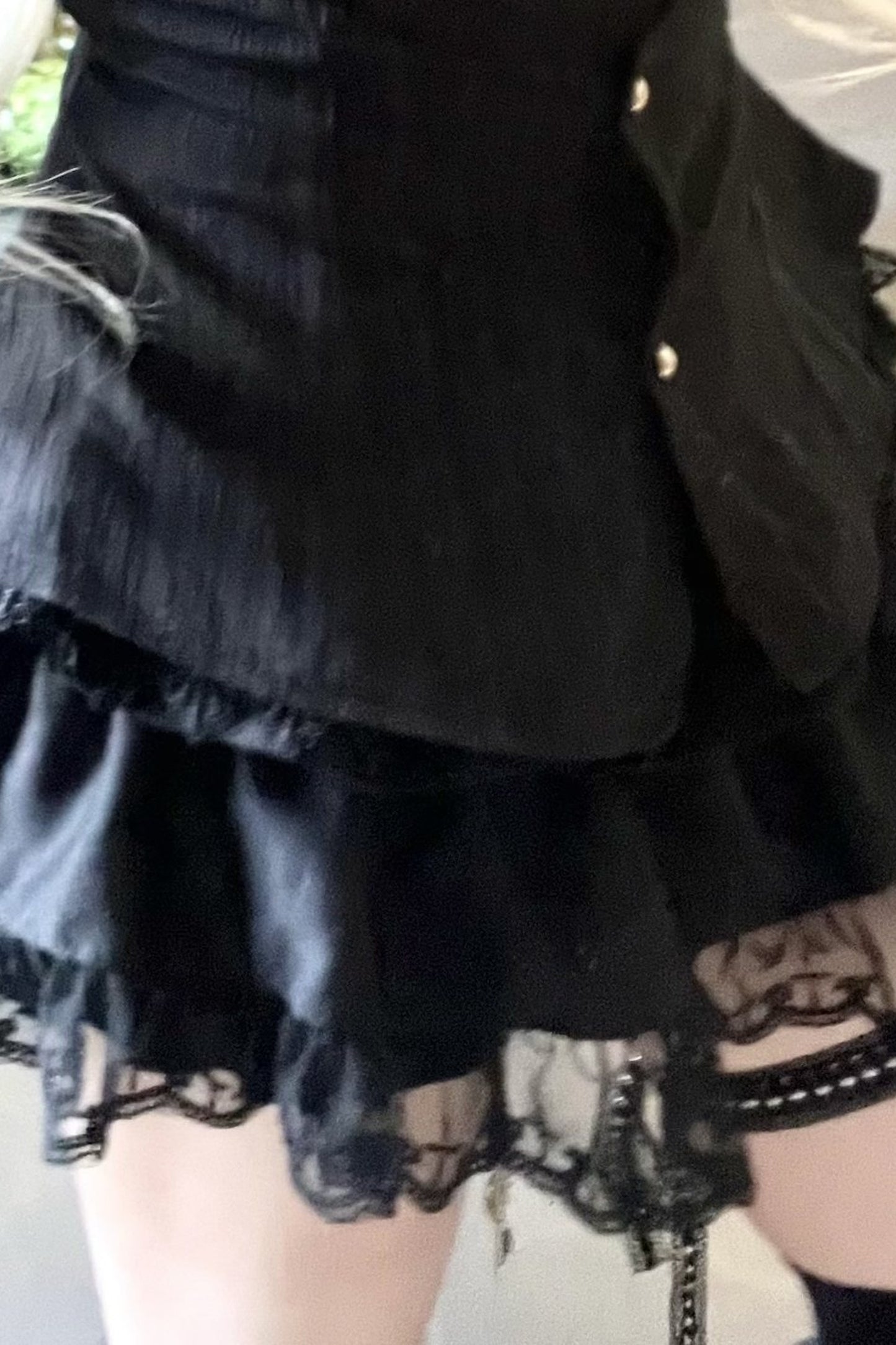 Schwarzes Spitzen-Tube-Top-Kleid mit freiem Rücken und Bindeband