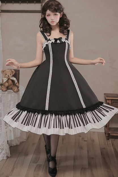 Bedrucktes Rüschenkleid- und Hemd-Set