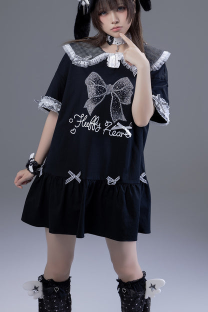 Dolly-Rüschenkleid eines schlafenden Engels