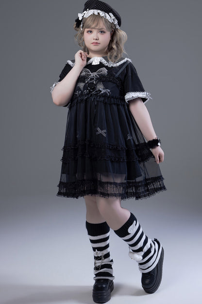 Dolly-Rüschenkleid eines schlafenden Engels