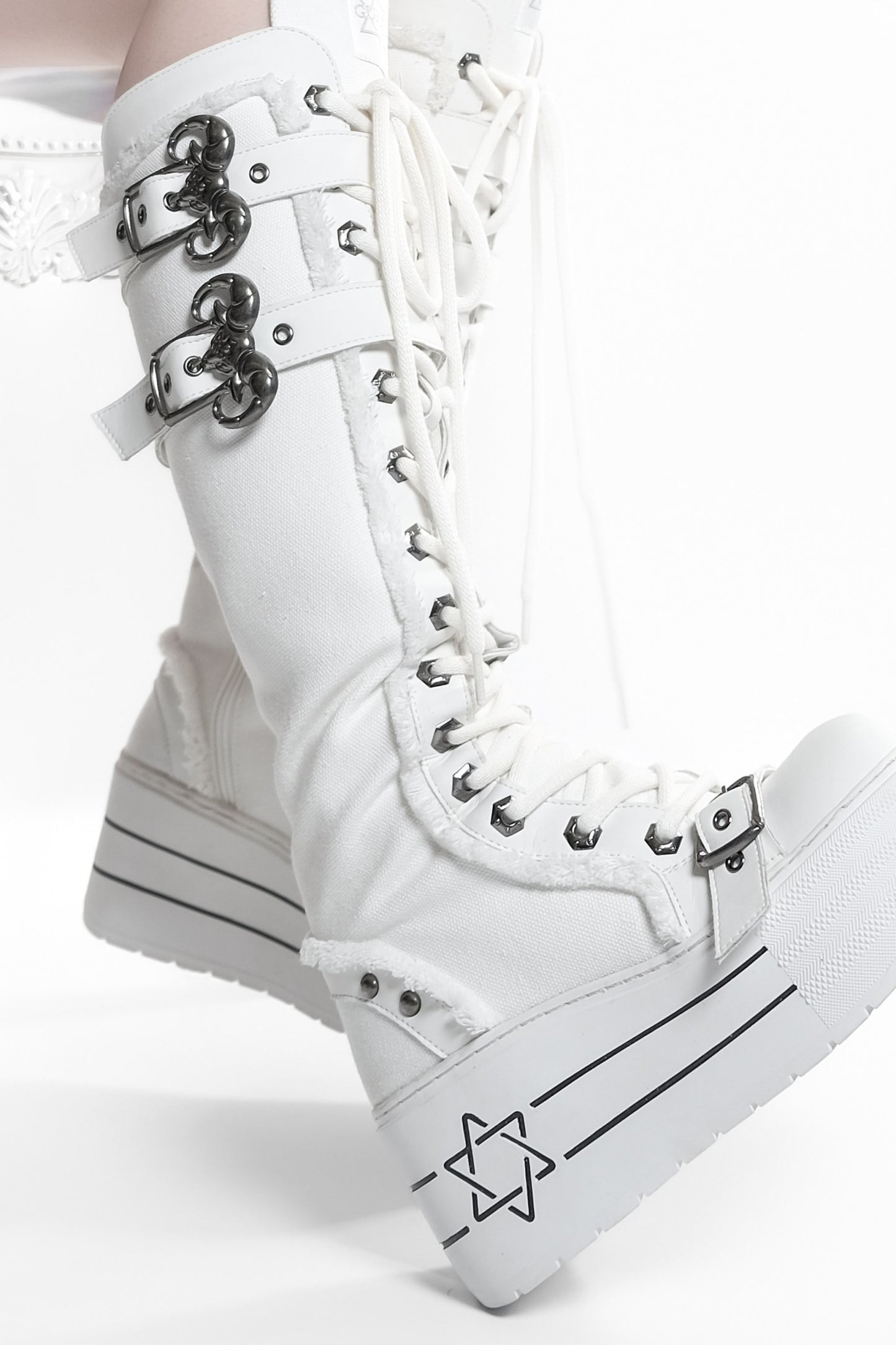 Satanic Contract Platform Boots