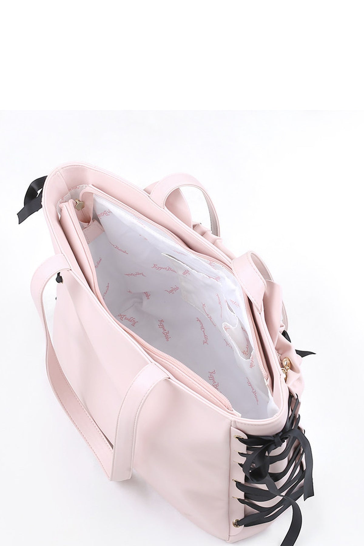 Original Ruffled Bow Handbag Tote Bag
