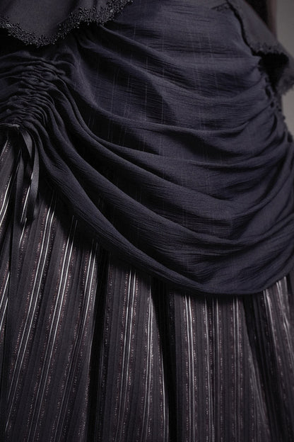 Gothic Striped Lolita Set