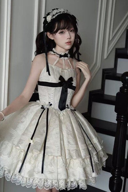 Butterfly Lolita Dress＋Hair Clips
