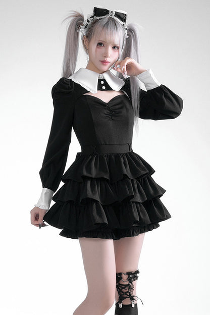Subculture Dark Top and Shorts Set