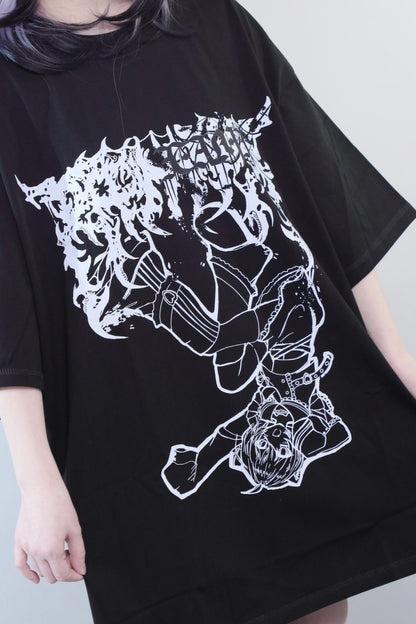 Krank-süßes 2D-Oversize-T-Shirt