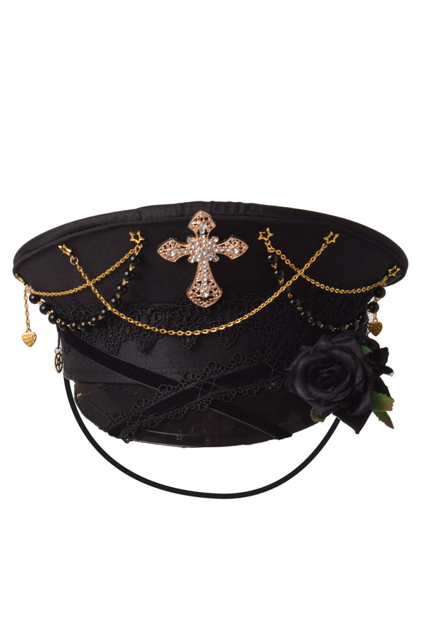 Dark Style Rose Sun Hat