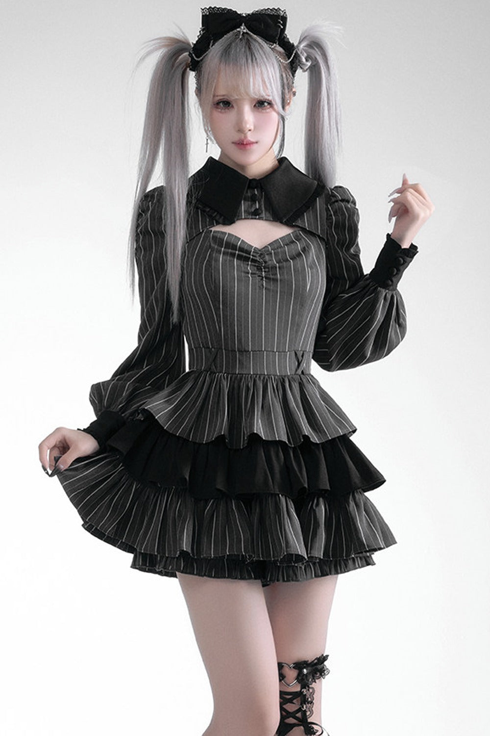 Subculture Dark Top and Shorts Set