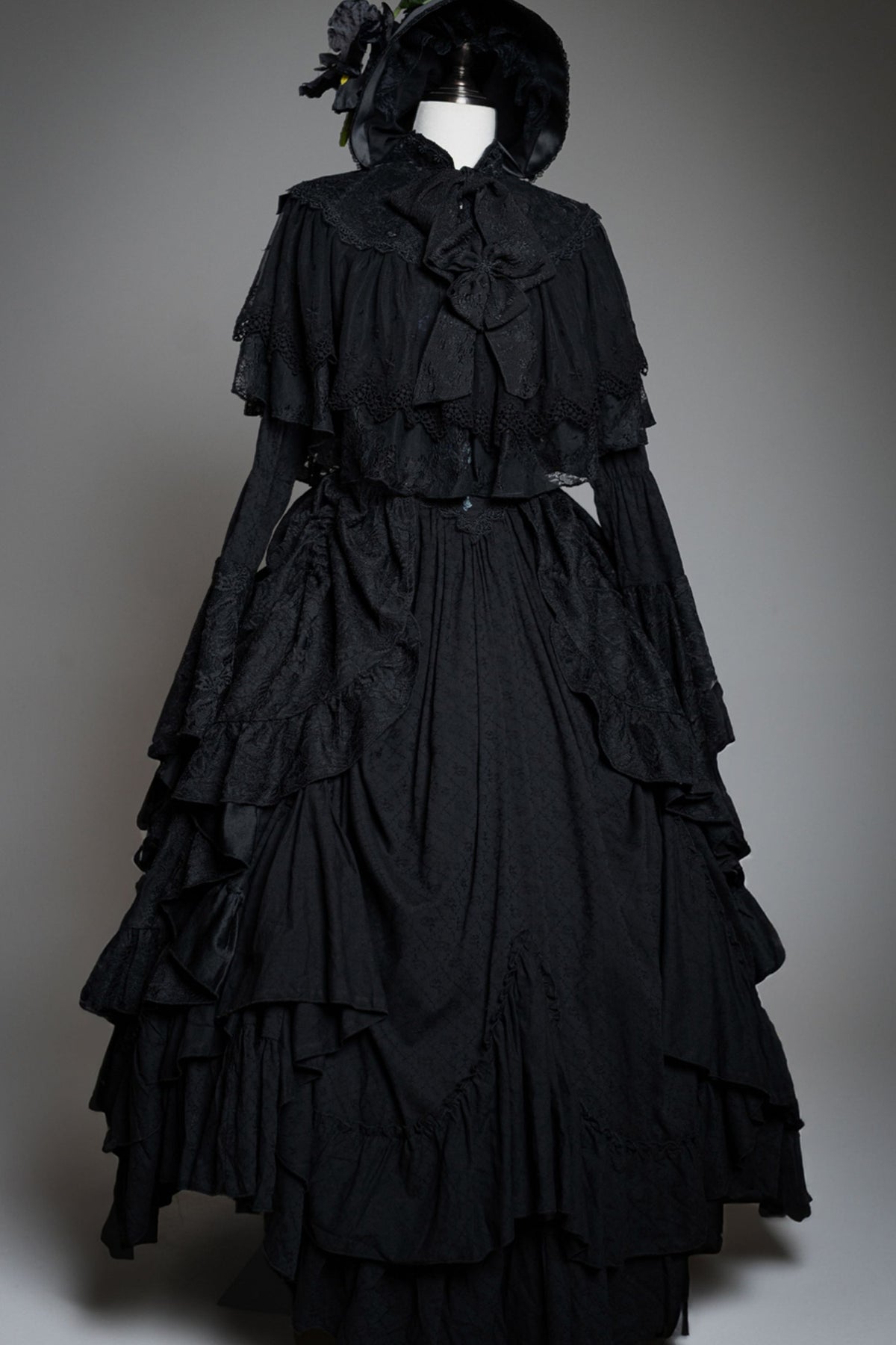 Gothic Embroidered Lolita Dress Set
