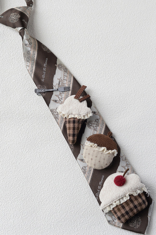 Vintage Fabric Dessert Tie