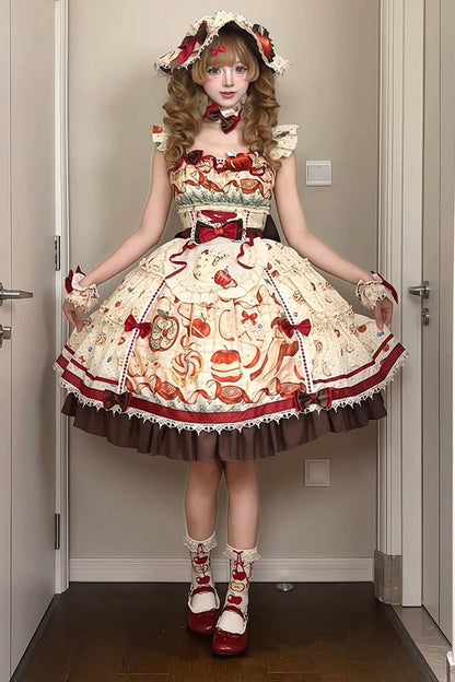Apple Tart Lolita Dress Set