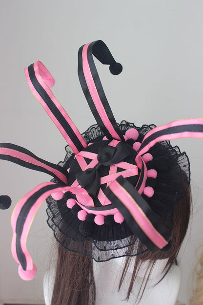 Lolita-Haaraccessoire: Clownhut zur Eröffnung