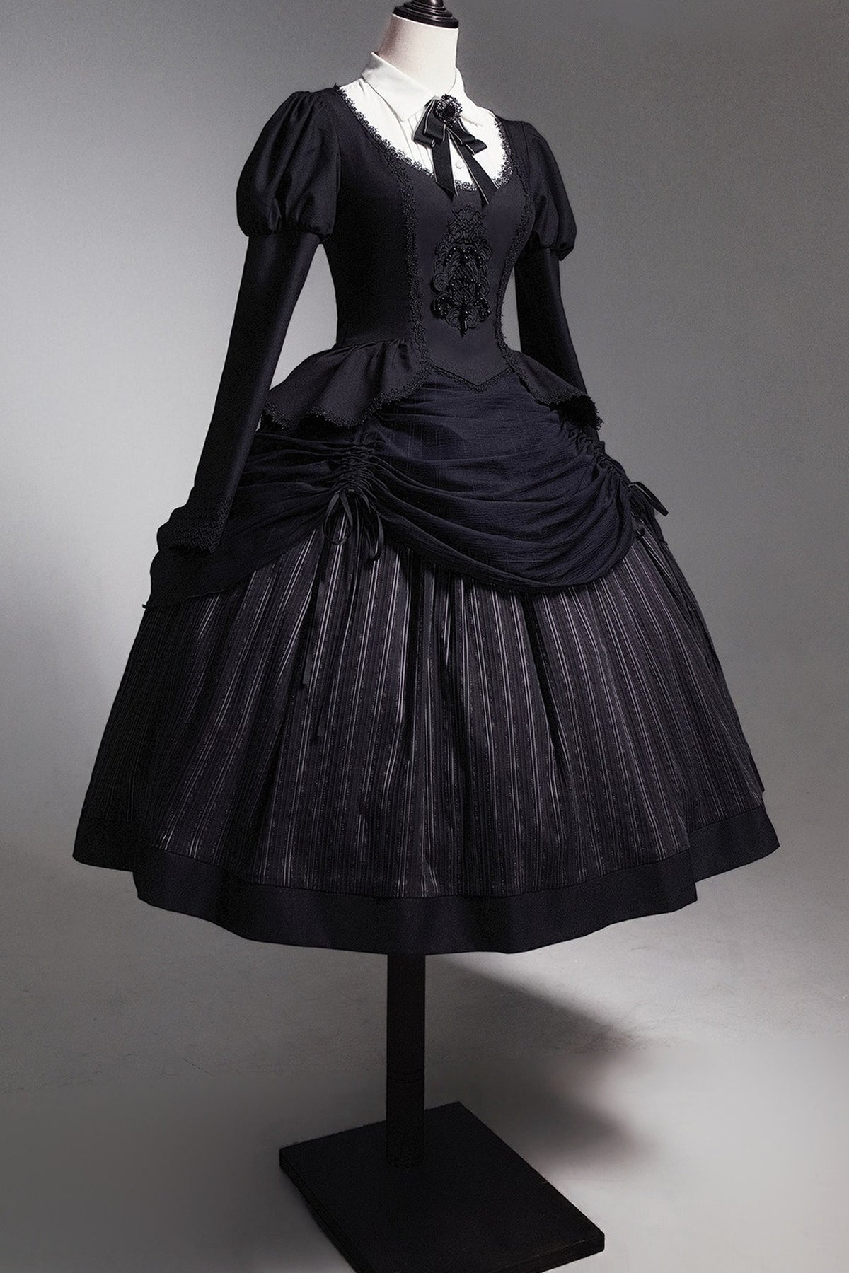 Gothic Striped Lolita Set