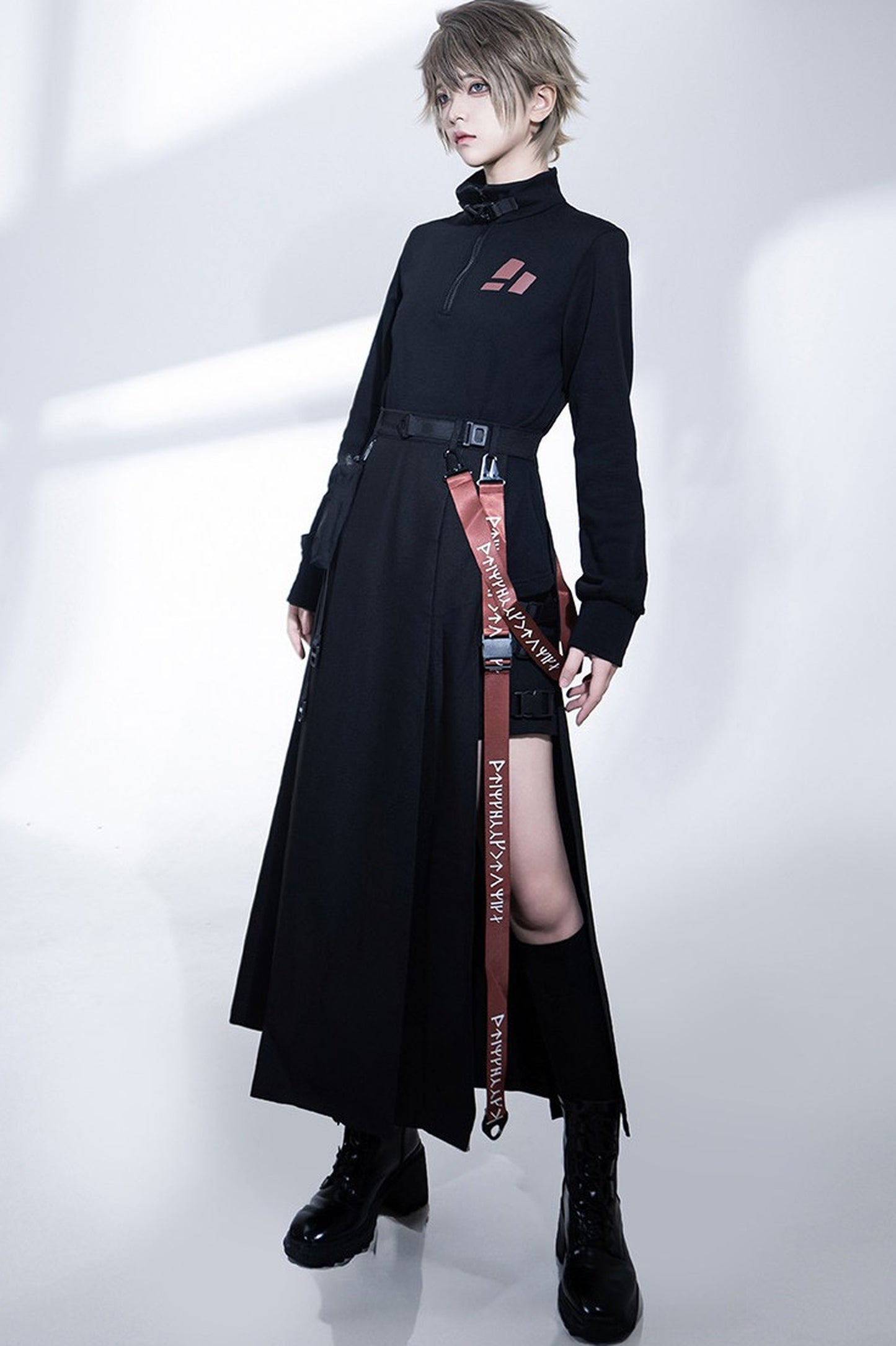 Wasteland Techwear Subculture Skirt+Pants
