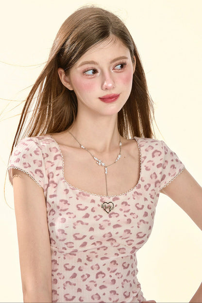 Pink Leopard T-Shirt