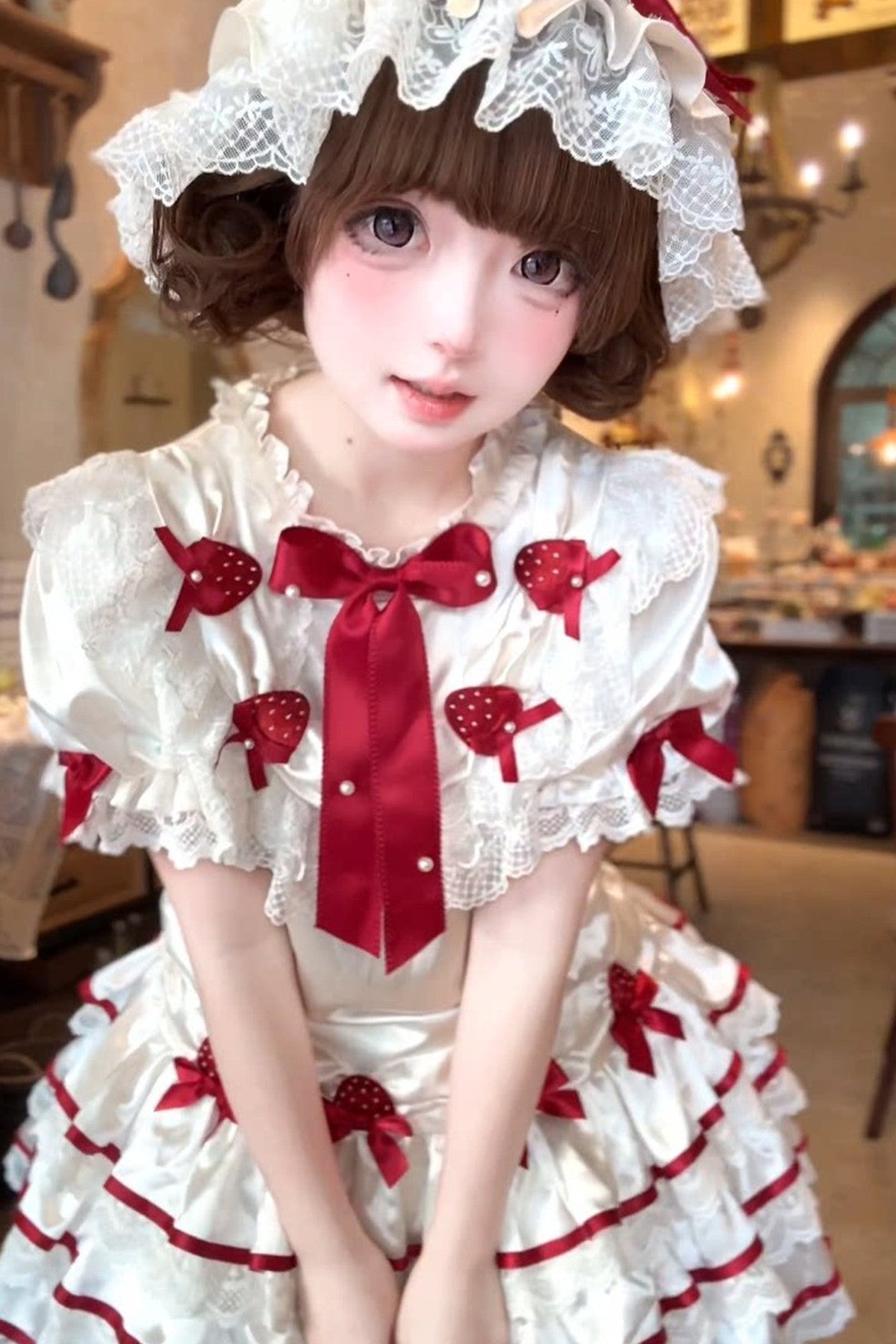 Strawberry Cream Lolita Accessory