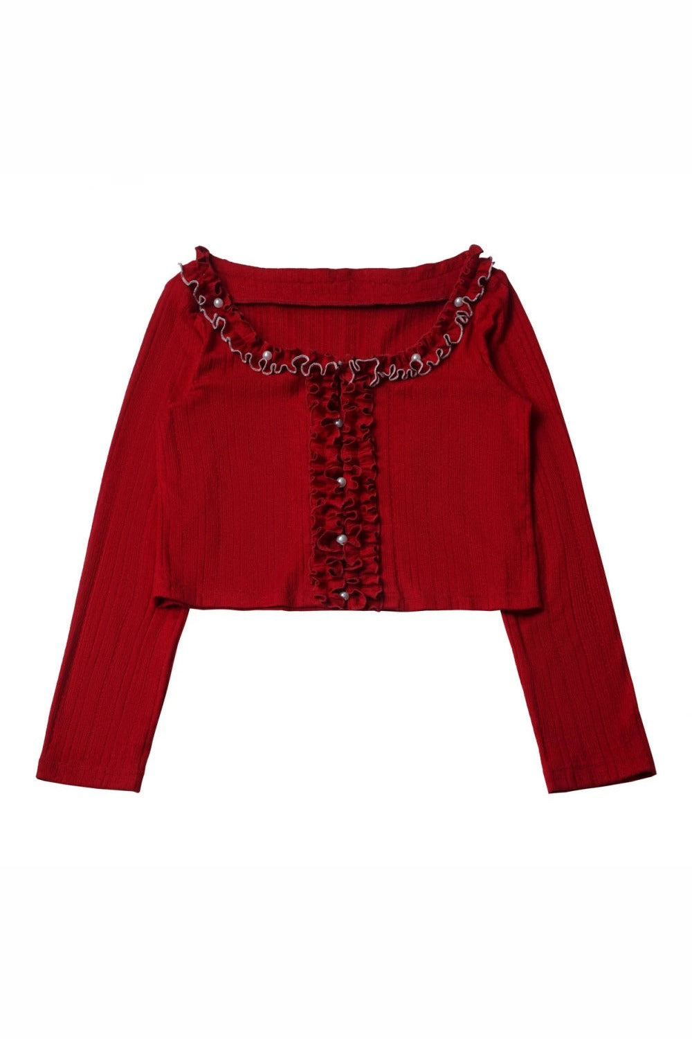 Sugar Berry Dot Knit Dress + Cardigan