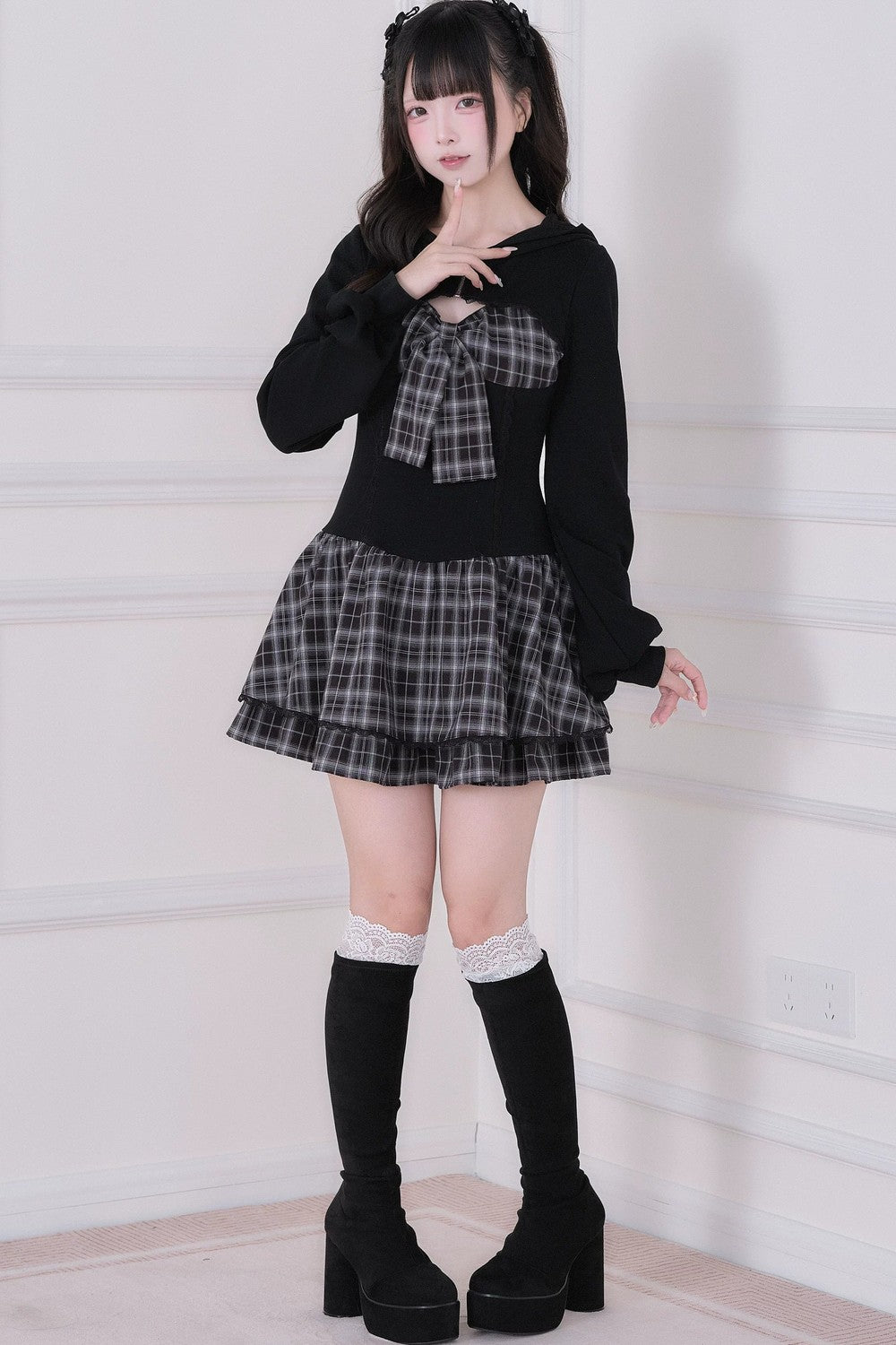 Jirai Kei Subculture One-Piece Dress