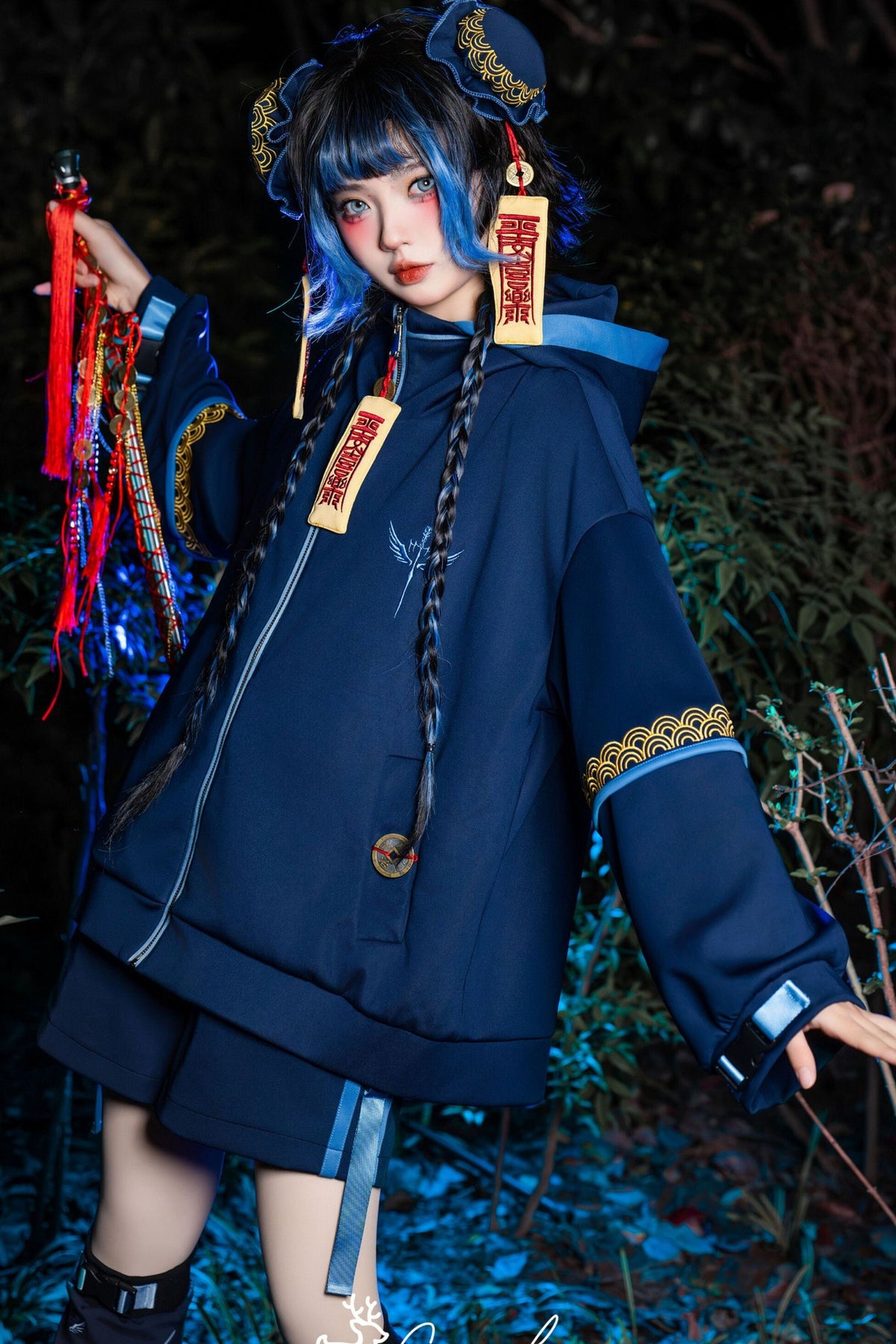 Little Zombie Anime Cosplay Set