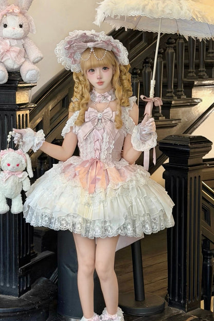 Ballet Jsk Suspender Dress