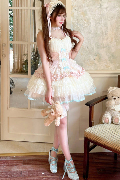 Dreamy Peach Ballet Dress