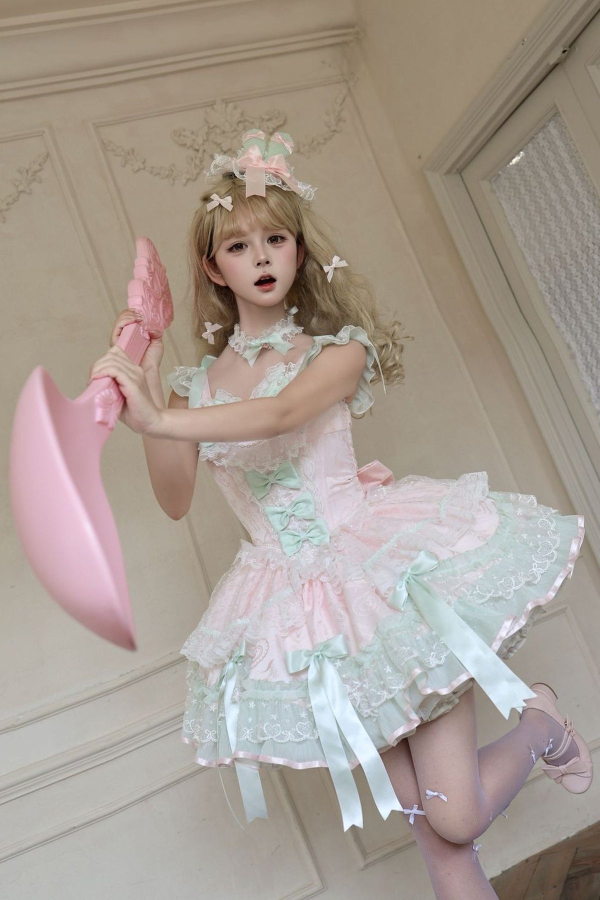 Ballet Lace Strap Dress