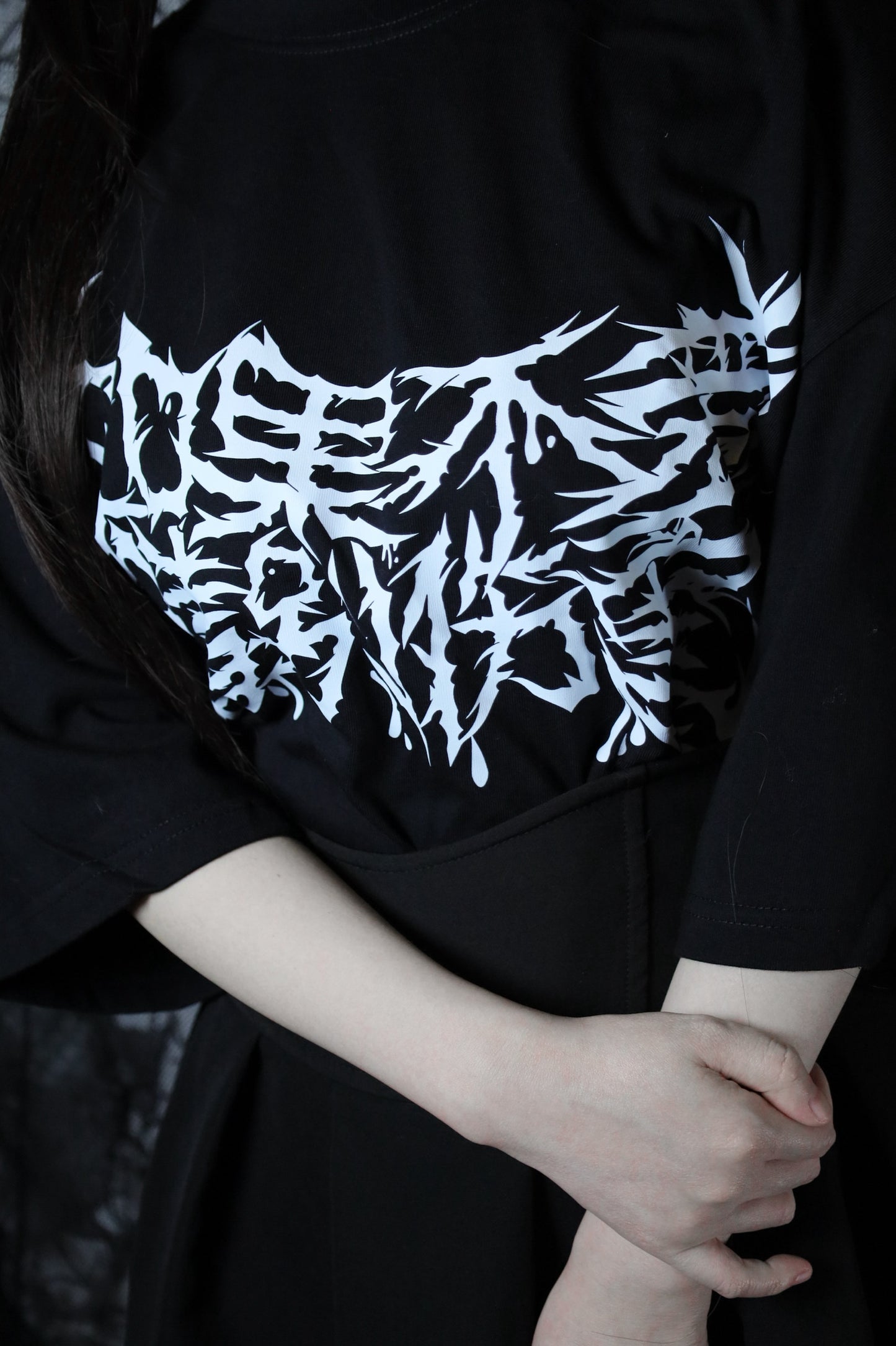 サブカル病みかわロゴTシャツ