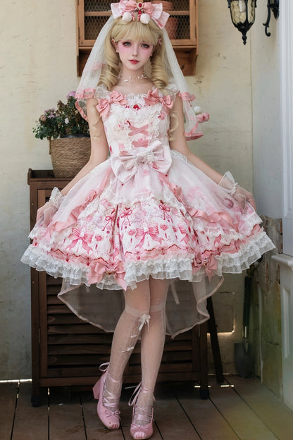 Strawberry Cupid Bunny Lolita-Accessoire