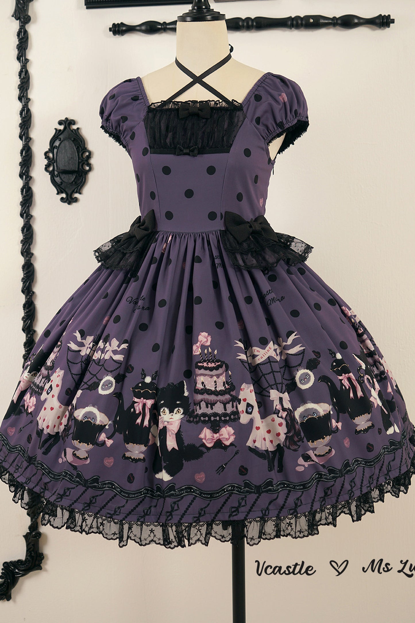 Dark Cat Story Dress