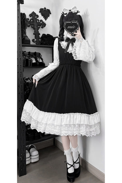 Moonlight Mermaid Lace Shirt and Dress Set-Up