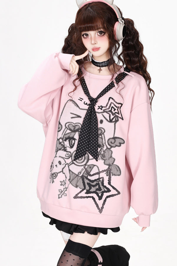 Lollipop Crew Neck Sweatshirt