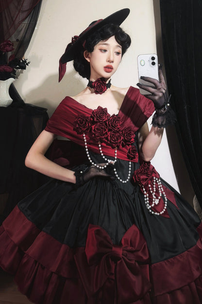 Treasure Box Rose Lolita Dress