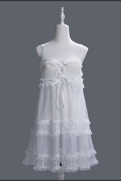 Dolly-Rüschenkleid eines schlafenden Engels