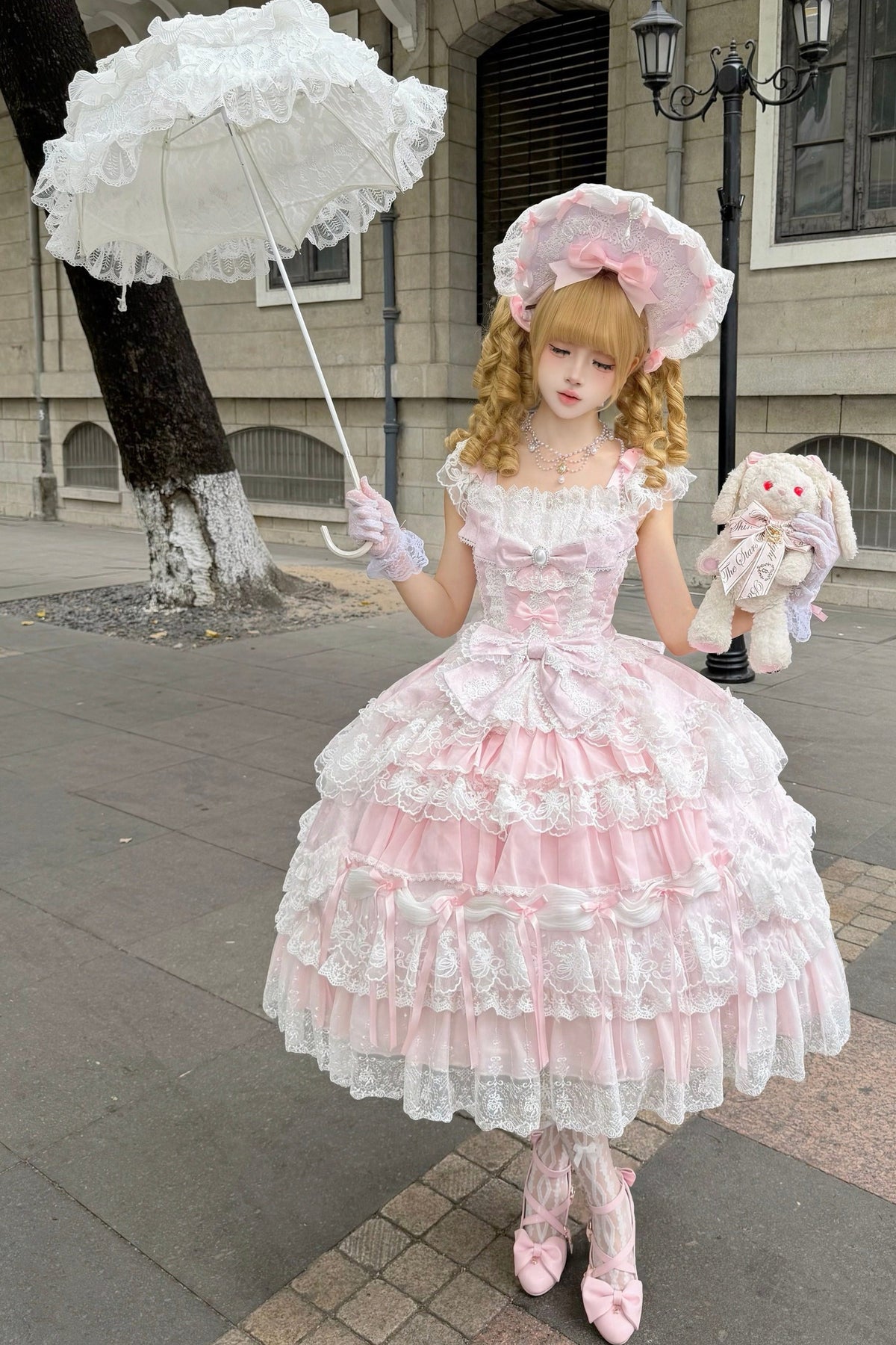 Angel Lace Wedding JSK Dress