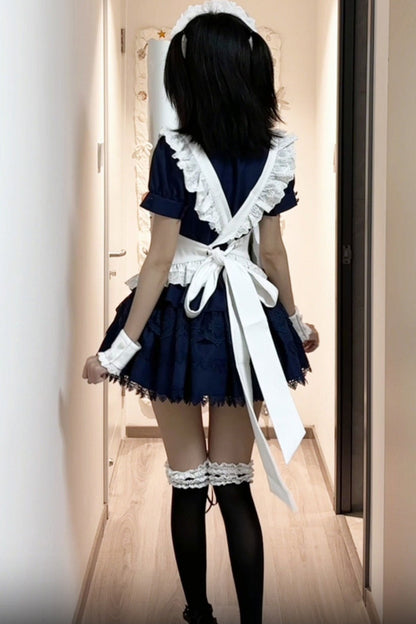 Dark Gothic Maid Lolita Set