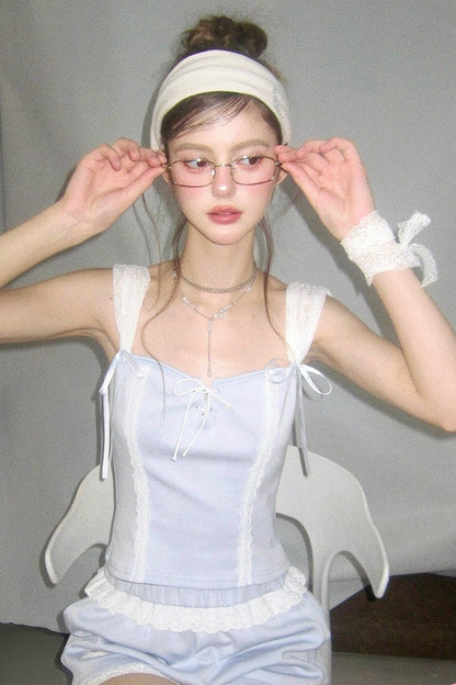 French Girly Baby Blue Set