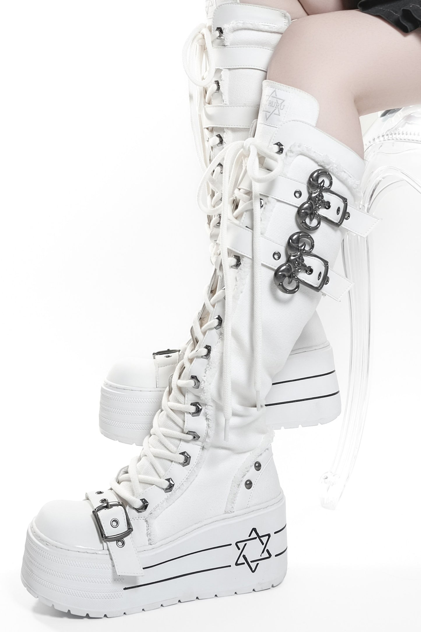 Satanic Contract Platform Boots