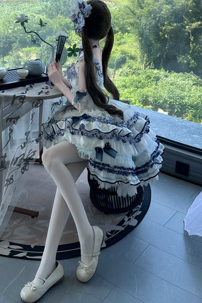 Blue Glaze Lolita Dress+Accessories