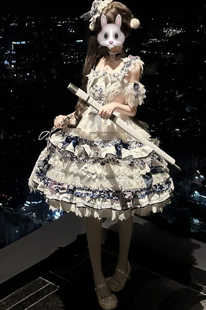 Blue Glaze Lolita Dress+Accessories