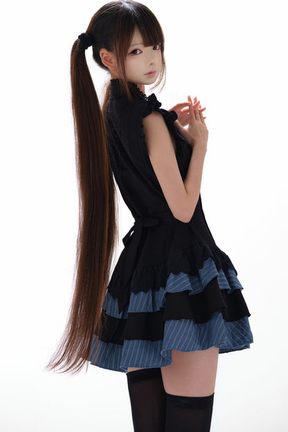 Melancholy Jellyfish Gothic Short Sleeve Dress