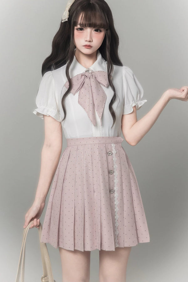 Sweet Pink Uniform Set