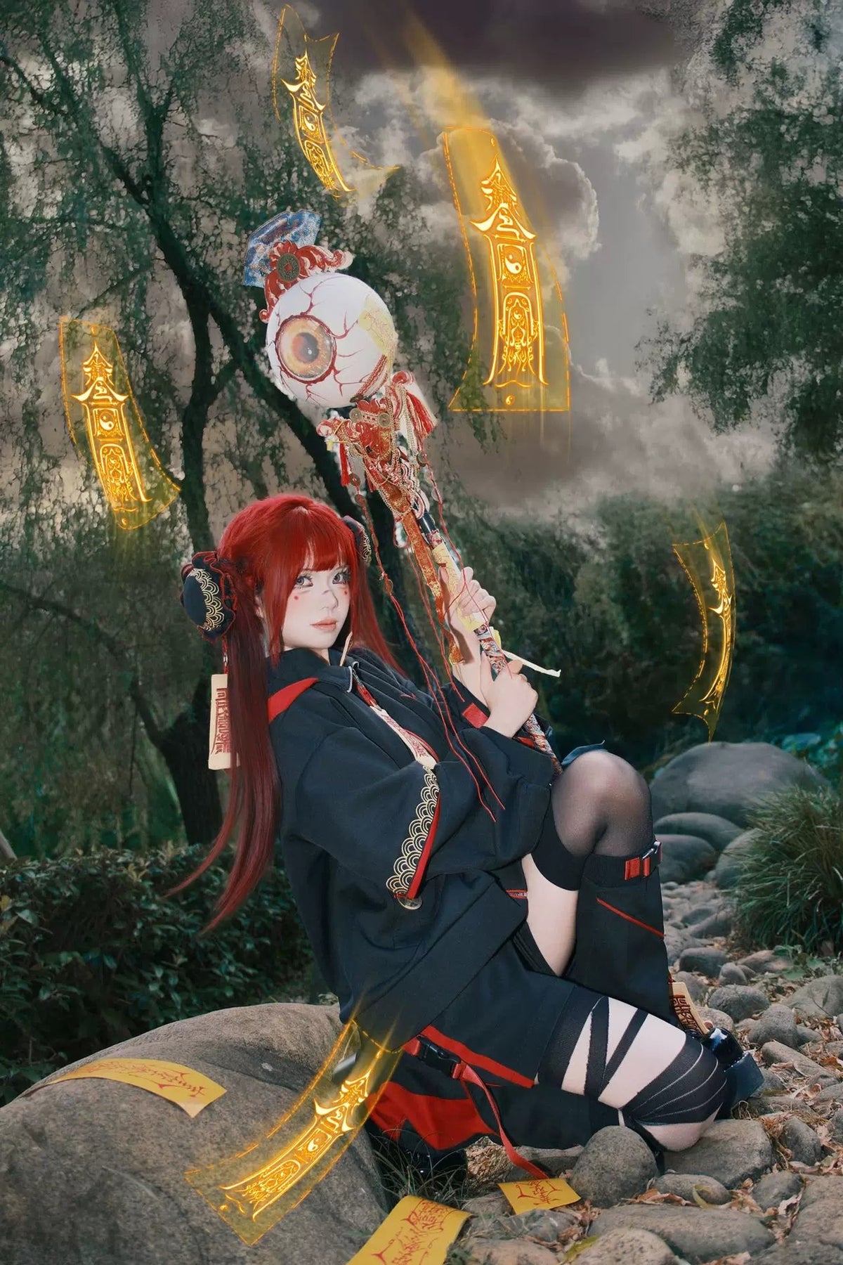 Little Zombie Anime Cosplay Set