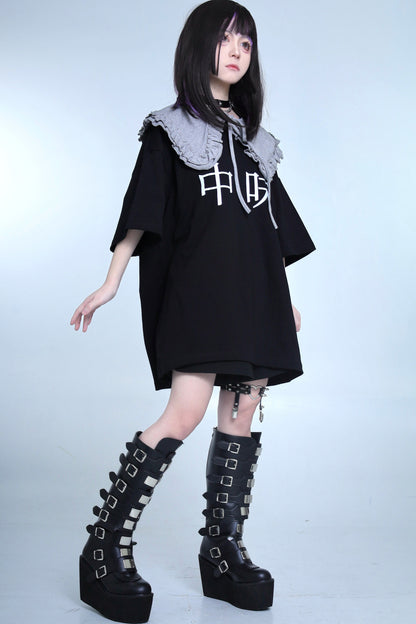 地雷サブカルビッグTシャツ