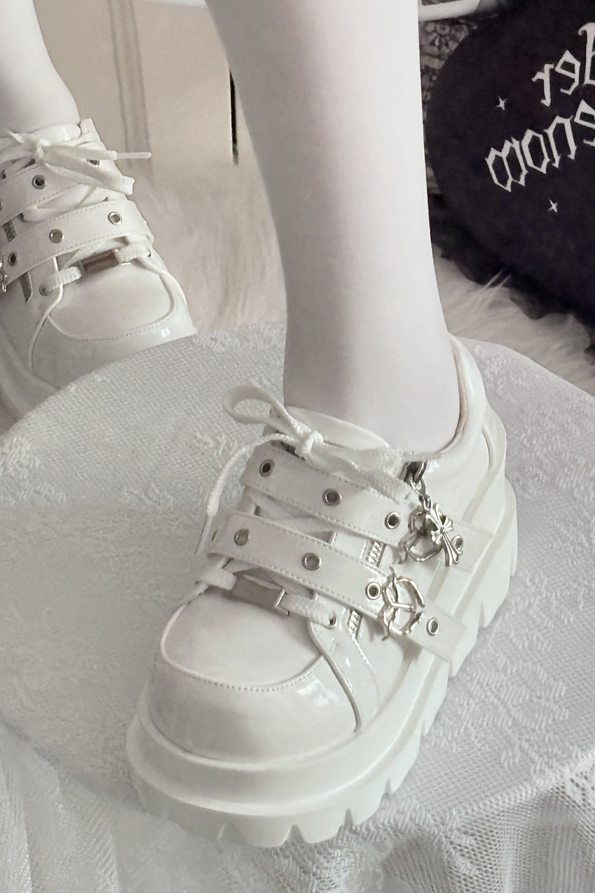 Chrome Hearts Platform Shoes