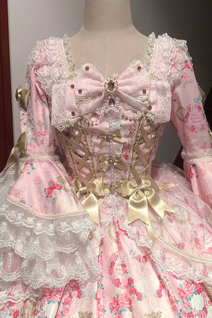 Rose Garden Sequence Lolita OP Dress