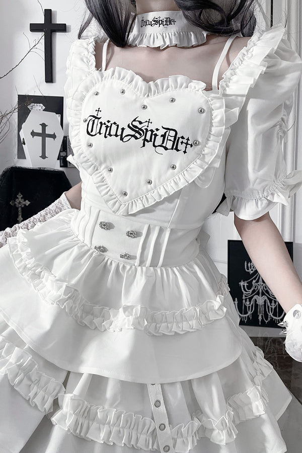 Subculture Gothic Print Dress