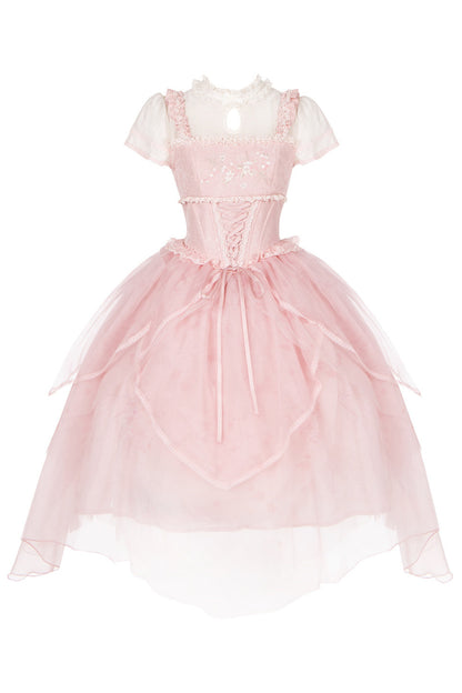 Robe de princesse chinoise romantique + accessoires