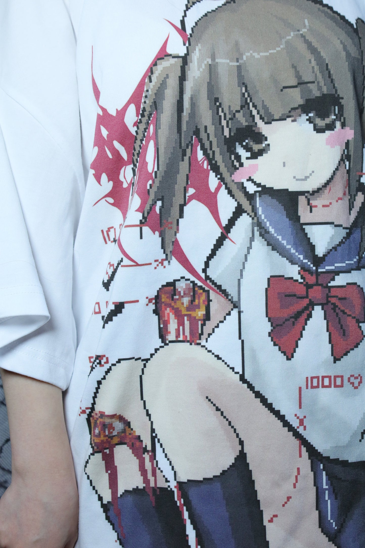 サブカル二次元少女Tシャツ